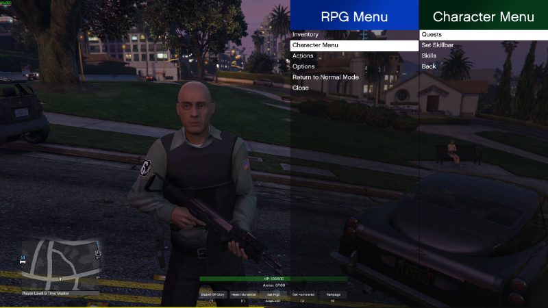 Illustration for article titled Este mod quiere convertir GTA V en un RPG, y es una idea genial